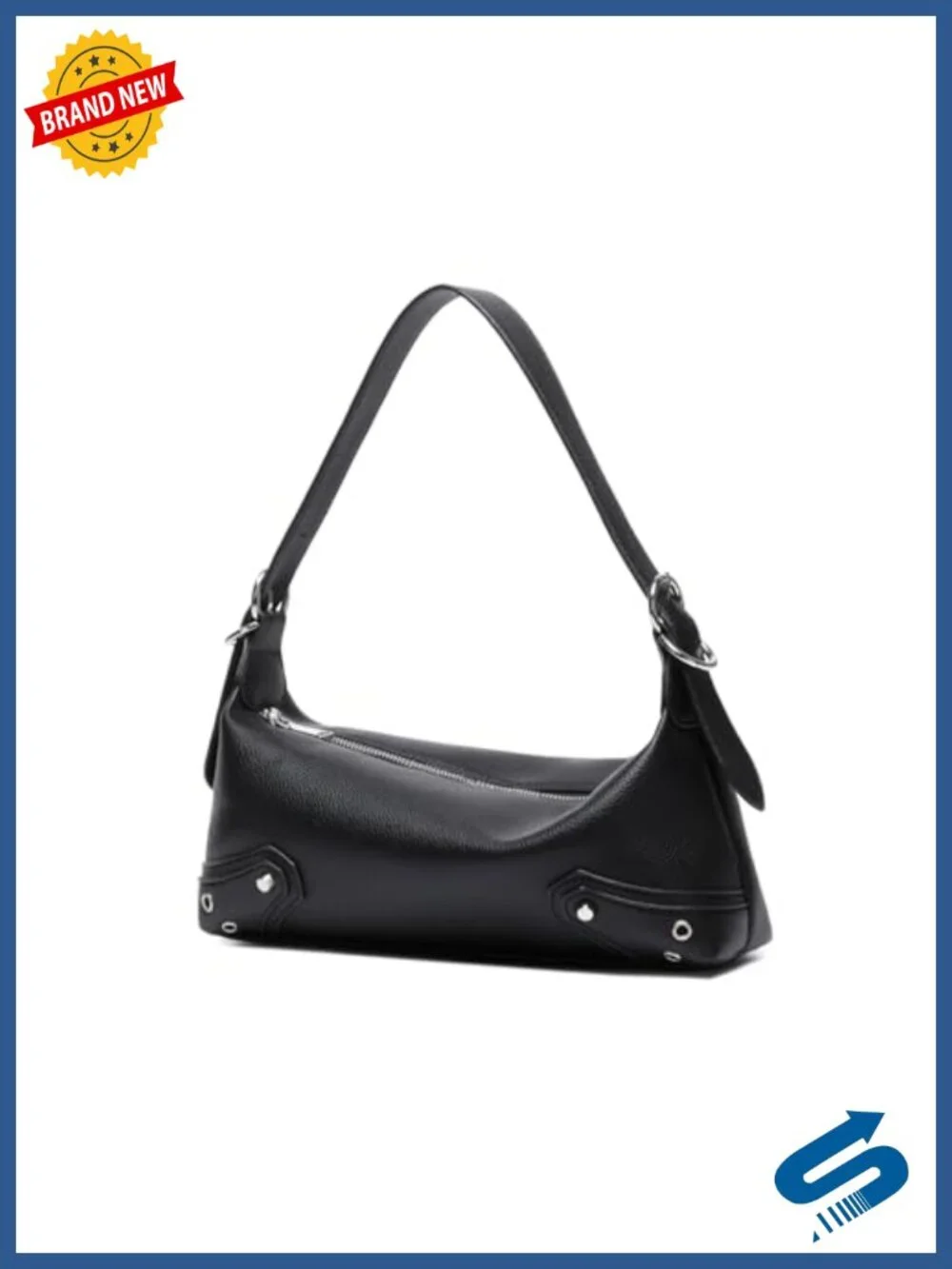 PU Leather Shoulder Bag Crossbody Adjustable Strap Lightweight